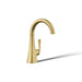 KOHLER K-24134 Graze Beverage faucet, vibrant brushed moderne brass - view 3