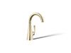 KOHLER K-24134 Graze Beverage faucet, vibrant french gold