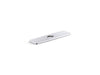 KOHLER K-24462 Riff Three-hole kitchen faucet escutcheon, polished chrome