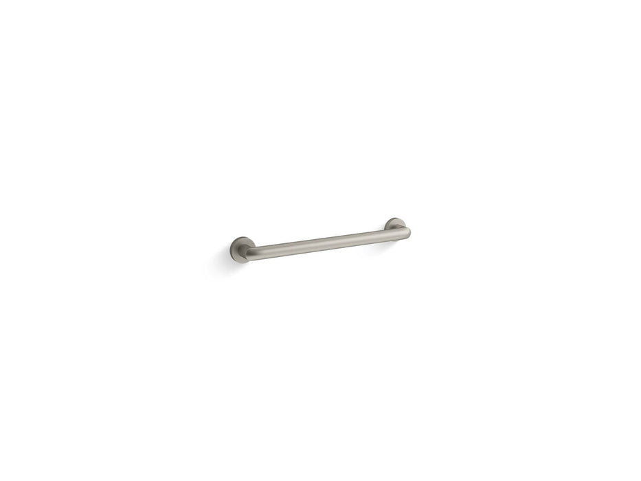 KOHLER K-24549 Kumin 18" grab bar, vibrant brushed nickel