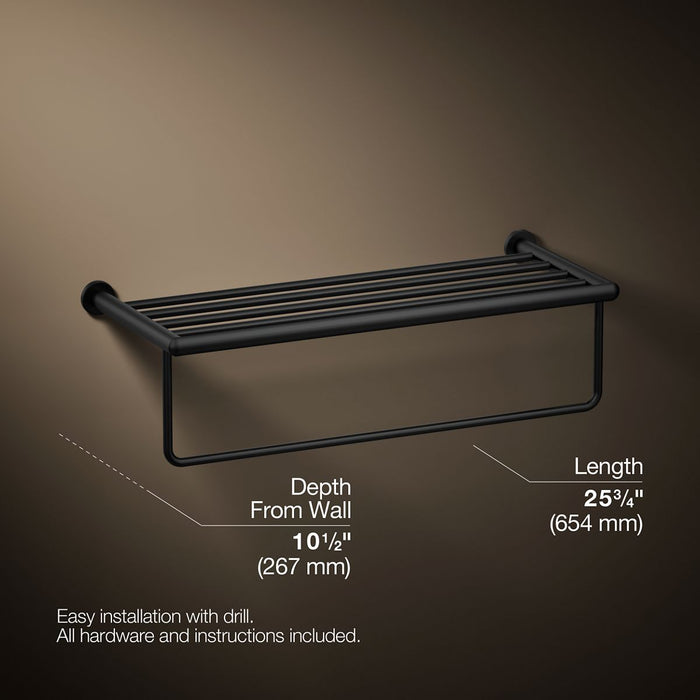 KOHLER K-24552 Kumin Hotelier, matte black - view 5