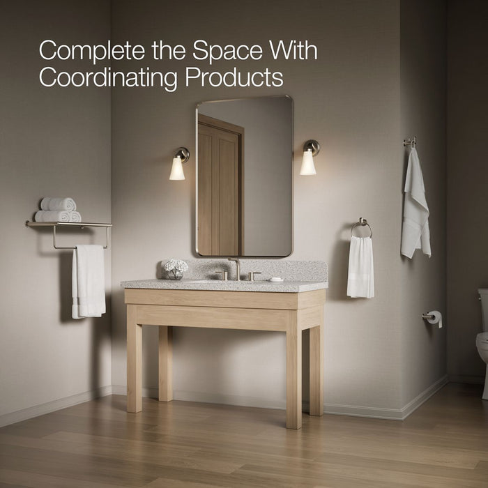 KOHLER K-24552 Kumin Hotelier, vibrant brushed nickel - view 3