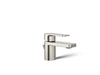KOHLER K-24804-4K Parallel Low single-handle bathroom sink faucet, 1.0 gpm, vibrant polished nickel