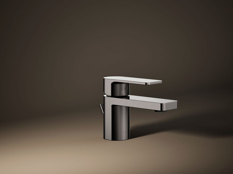 KOHLER K-24804-4K Parallel Low single-handle bathroom sink faucet, 1.0 gpm, vibrant titanium - view 5