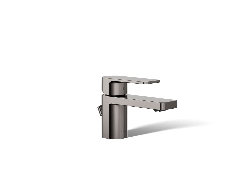 KOHLER K-24804-4N Parallel Low single-handle bathroom sink faucet, 0.5 gpm