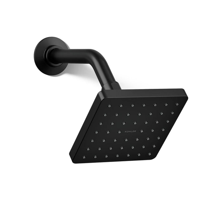 KOHLER K-24805 Parallel Single-function Showerhead, 2.5 GPM, matte black - view 4