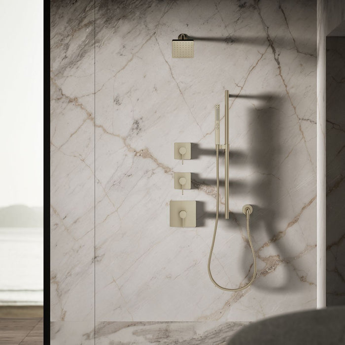 KOHLER K-24805 Parallel Single-function Showerhead, 2.5 GPM