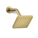 KOHLER K-24805-JJ Parallel Single-function showerhead, 1.25 gpm, vibrant brushed moderne brass