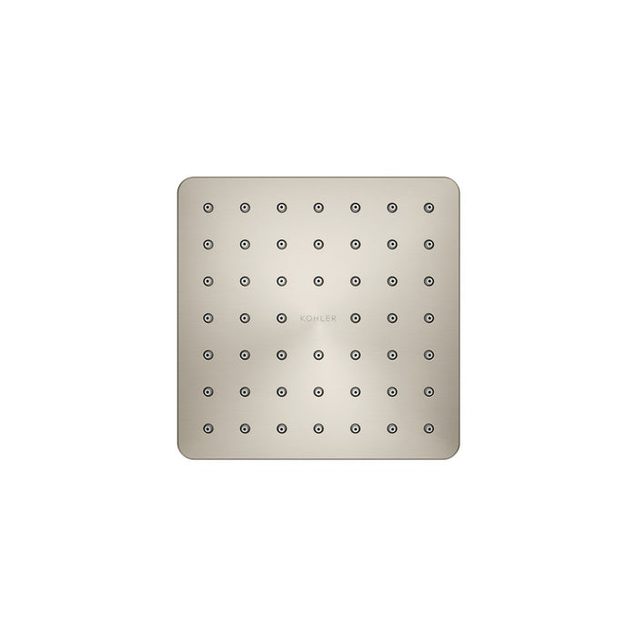 KOHLER K-24805-JJ Parallel Single-function showerhead, 1.25 gpm, vibrant brushed nickel - view 2