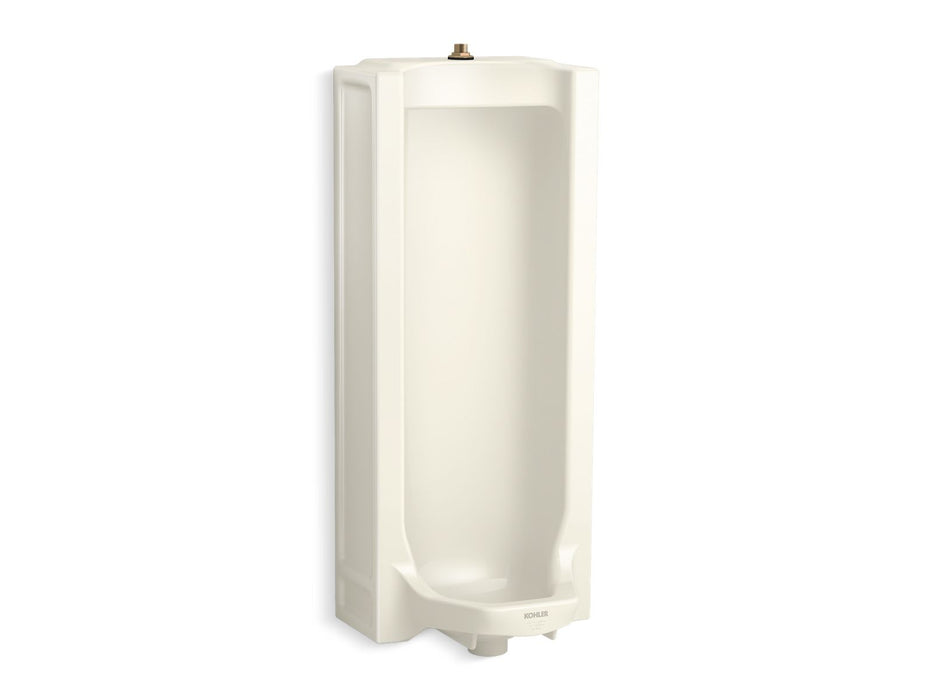 KOHLER K-25039-T Branham Full stall washout urinal with top spud, biscuit