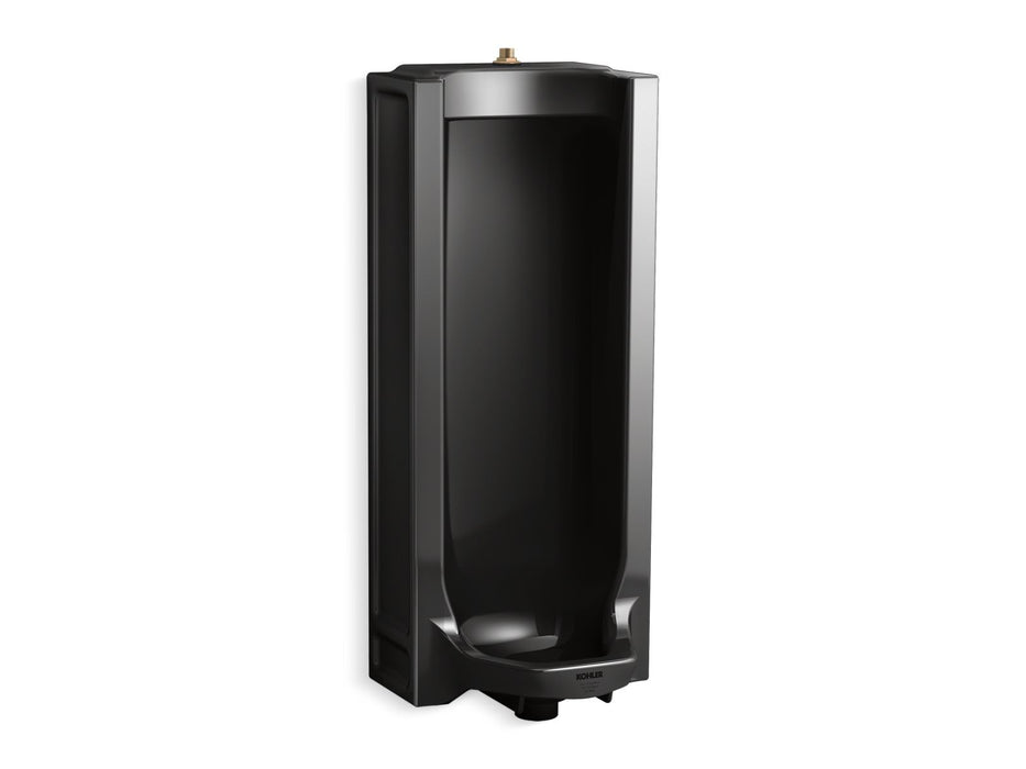 KOHLER K-25039-T Branham Full stall washout urinal with top spud, black black