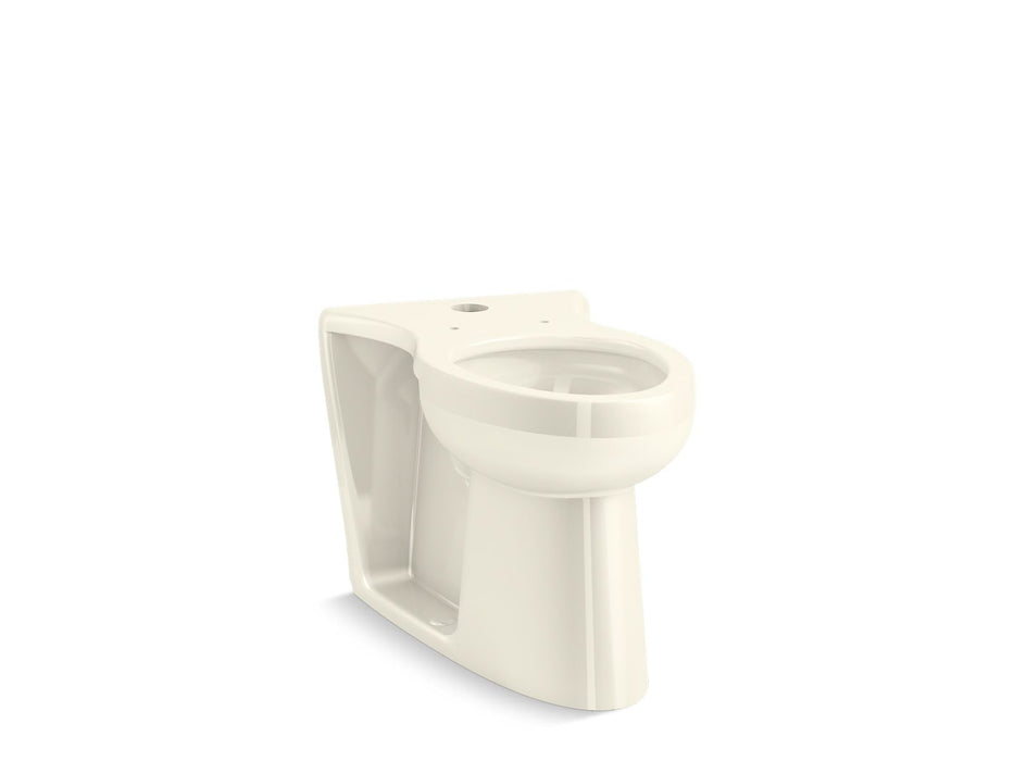 KOHLER K-25042-SS Modflex Adjust-a-Bowl Flushometer bowl with top spud, biscuit