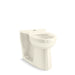 KOHLER K-25042-SSL Modflex Adjust-a-Bowl Floor-mount top spud flushometer bowl with bedpan lugs, biscuit