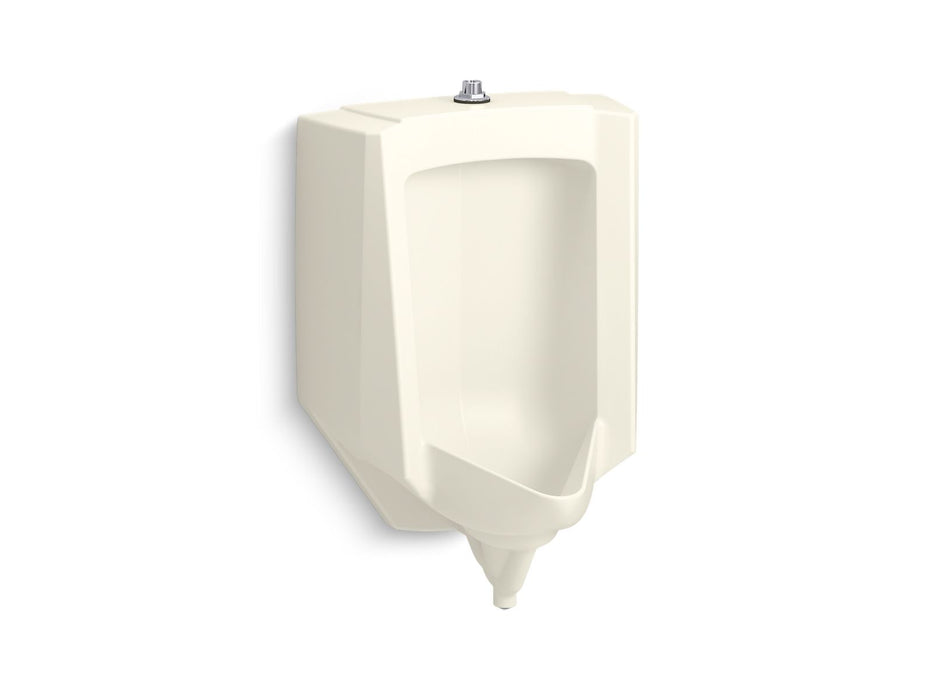 KOHLER K-25048 Stanwell™ Blow-out Half-stall 0.5–1.0 GPF Urinal, Top Spud, biscuit
