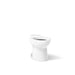KOHLER K-25086-SS Kingston Elongated toilet bowl, white
