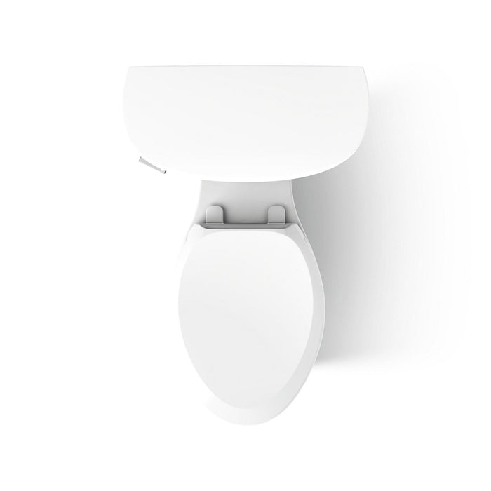 KOHLER K-25087-T Kingston Two-piece elongated 1.28 gpf toilet with tank cover locks, white - view 5
