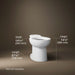 KOHLER K-25096-0 K-25096 Kingston Round-front Toilet Bowl, white - view 4