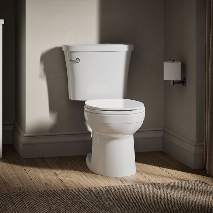 KOHLER K-25096-SS Kingston Round-front toilet bowl, white - view 3