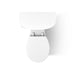KOHLER K-25097-T Kingston Two-piece round-front 1.28 gpf toilet with tank cover locks, white - view 4