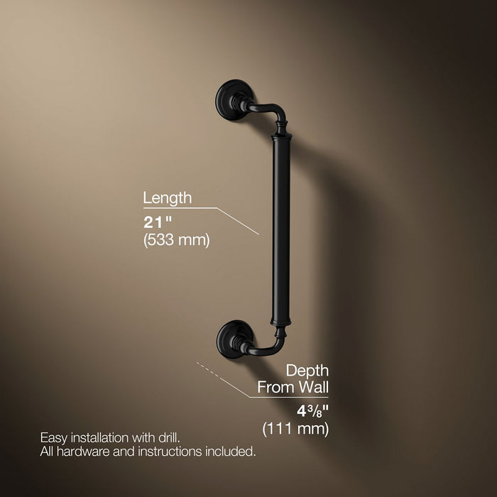 3/4 view of product with dimensions