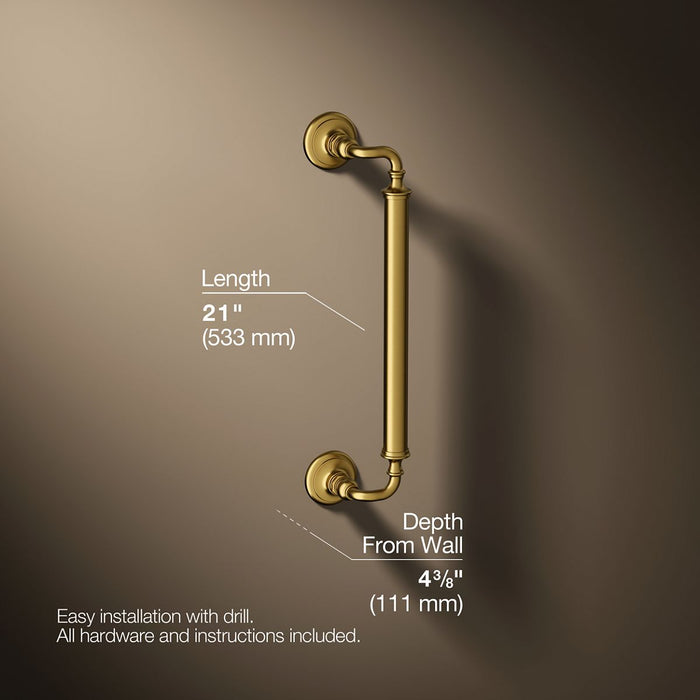 3/4 view of product with dimensions