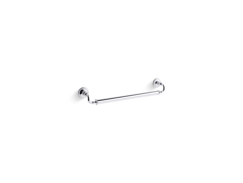 KOHLER K-25156 Artifacts 24" grab bar, polished chrome
