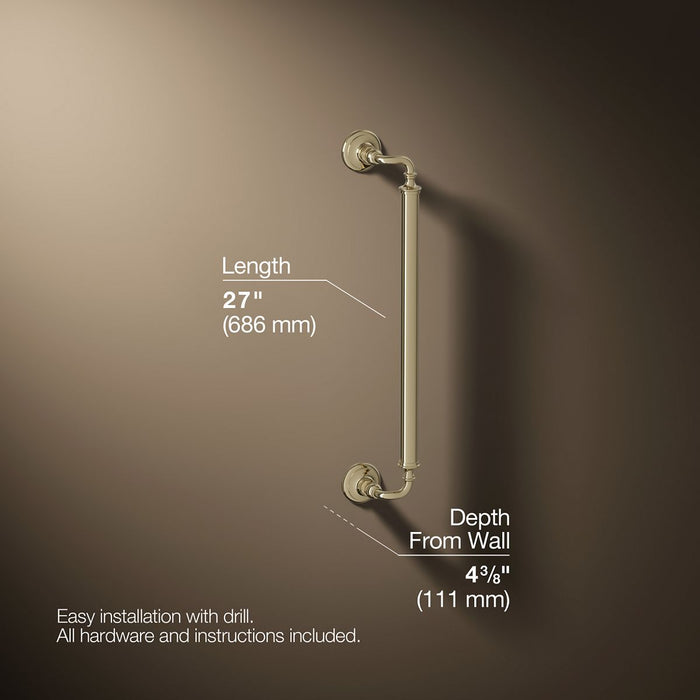 3/4 view of product with dimensions