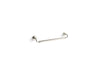 KOHLER K-25156 Artifacts 24" grab bar, vibrant polished nickel