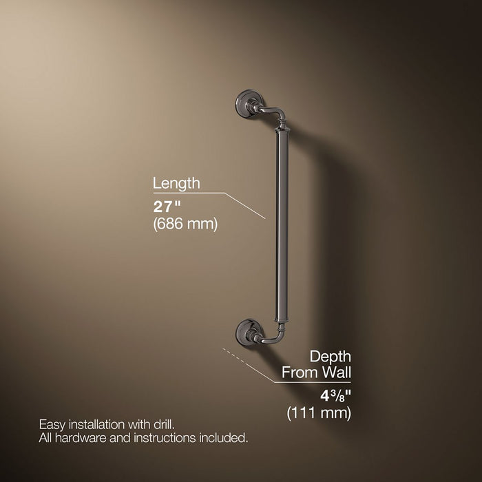 3/4 view of product with dimensions