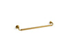 KOHLER K-25157 Artifacts 36" grab bar, vibrant brushed moderne brass
