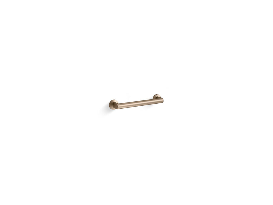 KOHLER K-25159 Components 12" grab bar, vibrant brushed bronze