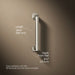 3/4 view of product with dimensions