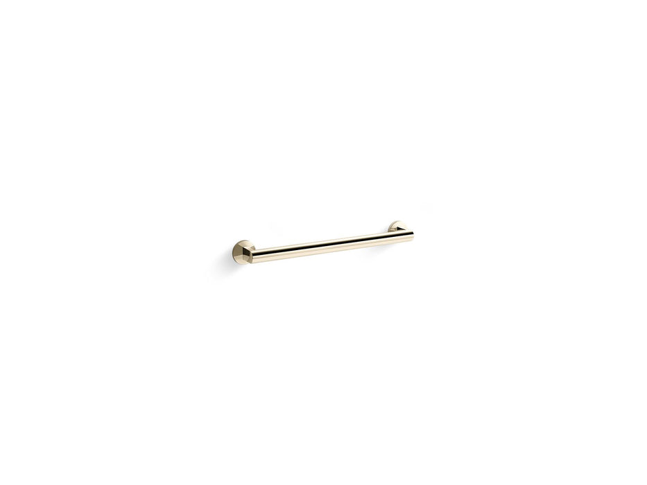 KOHLER K-25160 Components 18" grab bar, vibrant french gold