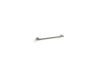 KOHLER K-25160 Components 18" grab bar, vibrant polished nickel