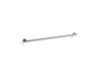 KOHLER K-25161 Components 36" grab bar, vibrant brushed nickel