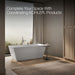 KOHLER K-25164-0 K-25164 Evok 66" x 30" Freestanding Bath, white - view 5