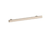 KOHLER K-25499 Purist 7" cabinet pull, vibrant brushed bronze