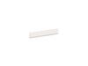 KOHLER K-25814 4" x 24" quartz backsplash, pure white