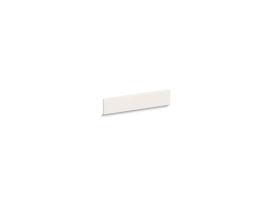 KOHLER K-25819 4" x 17.25" quartz side splash, pure white