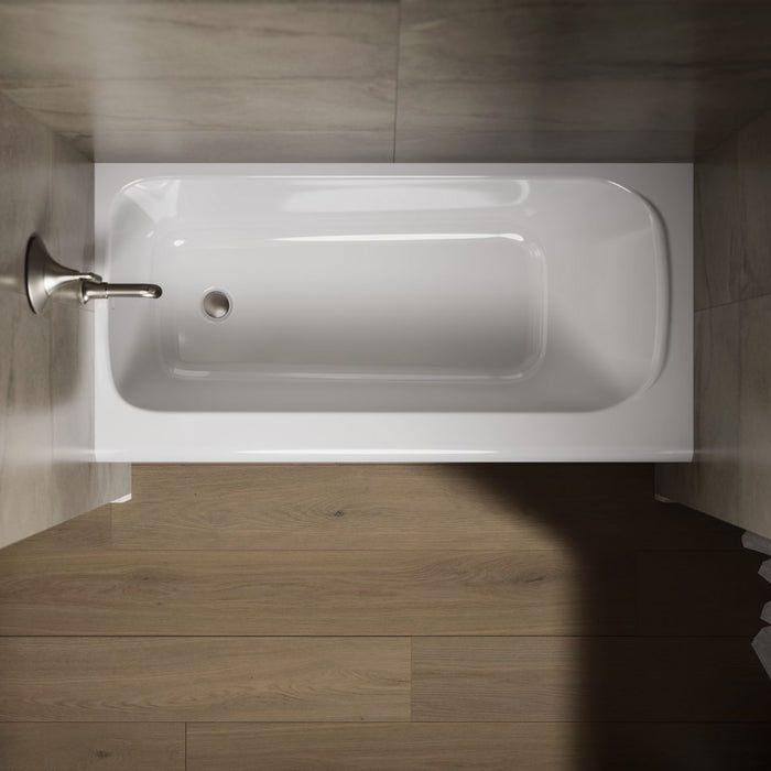 KOHLER K-25830-LA Avec 60" x 30" alcove bath, left drain, white - view 5