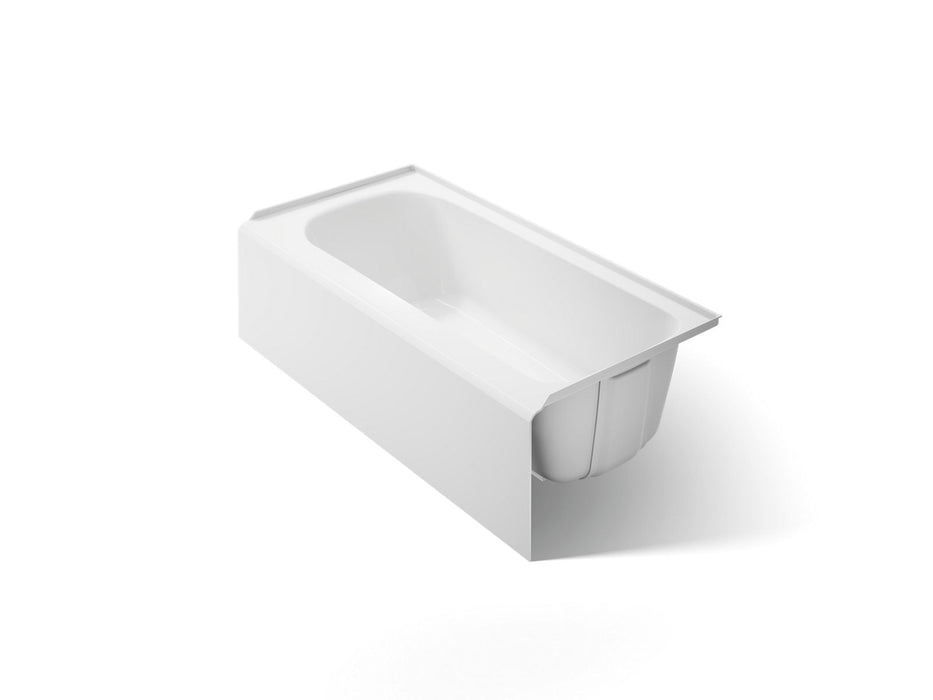 KOHLER K-25830-RA Avec 60" x 30" alcove bath, right drain, white