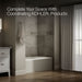 KOHLER K-25831-LA Avec 60" x 32" alcove bath, left drain, biscuit - view 3