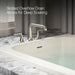KOHLER K-25832 Avec 60" x 36" drop-in bath, biscuit - view 4
