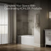 KOHLER K-25832-RA Avec 60" x 36" alcove bath, right drain, white - view 3