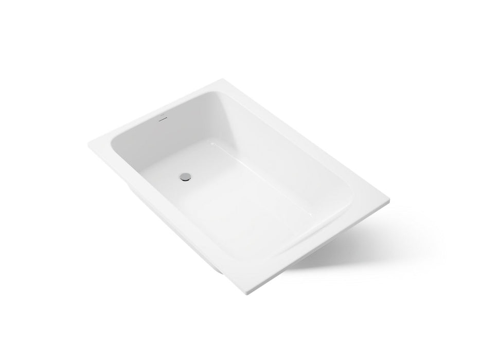 KOHLER K-25833 Avec 60" x 42" drop-in bath, white
