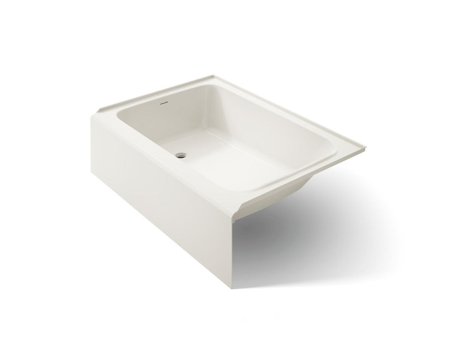 KOHLER K-25833-LA Avec 60" x 42" alcove bath, left drain, biscuit
