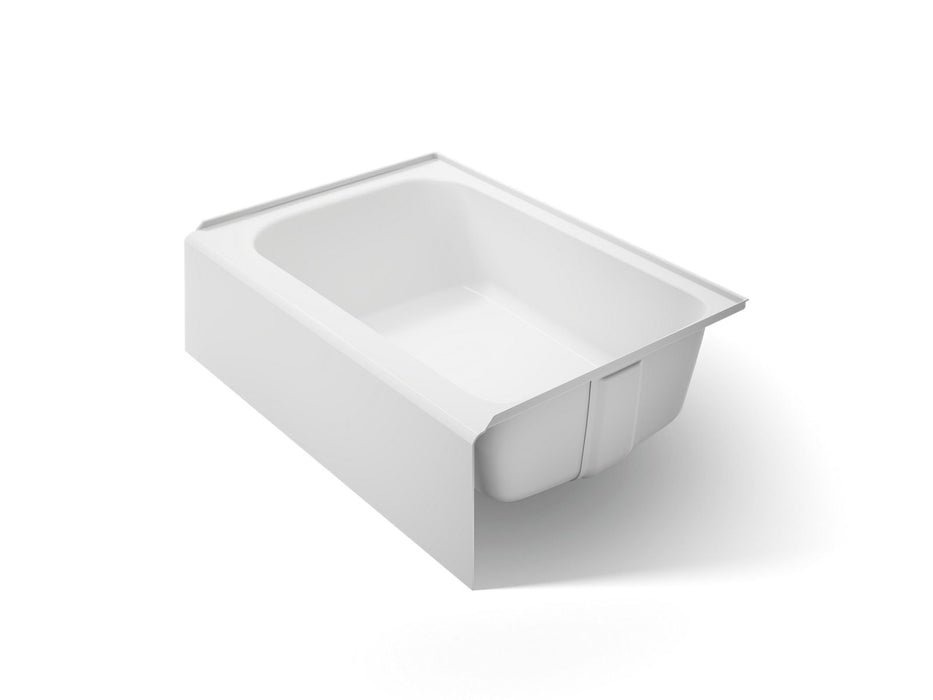 KOHLER K-25833-RA Avec 60" x 42" alcove bath, right drain, white