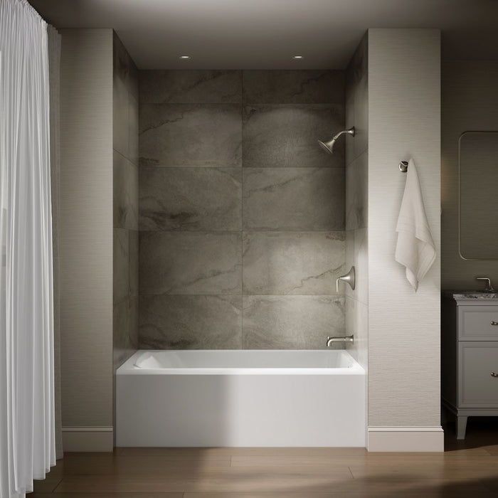 KOHLER K-25833-RA Avec 60" x 42" alcove bath, right drain, white - view 5