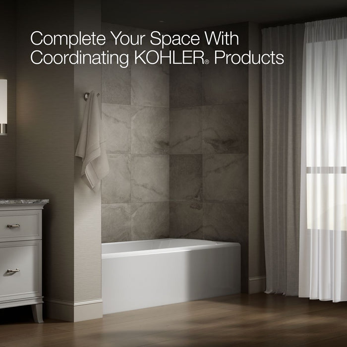 KOHLER K-25834-LA Avec 72" x 36" alcove bath, left drain, white - view 3