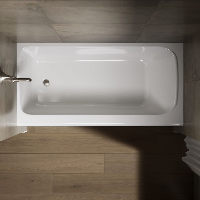 KOHLER K-25834-LA Avec 72" x 36" alcove bath, left drain, white - view 5